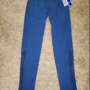 Joy Lab Athletic Navy Blue Leggings Size L